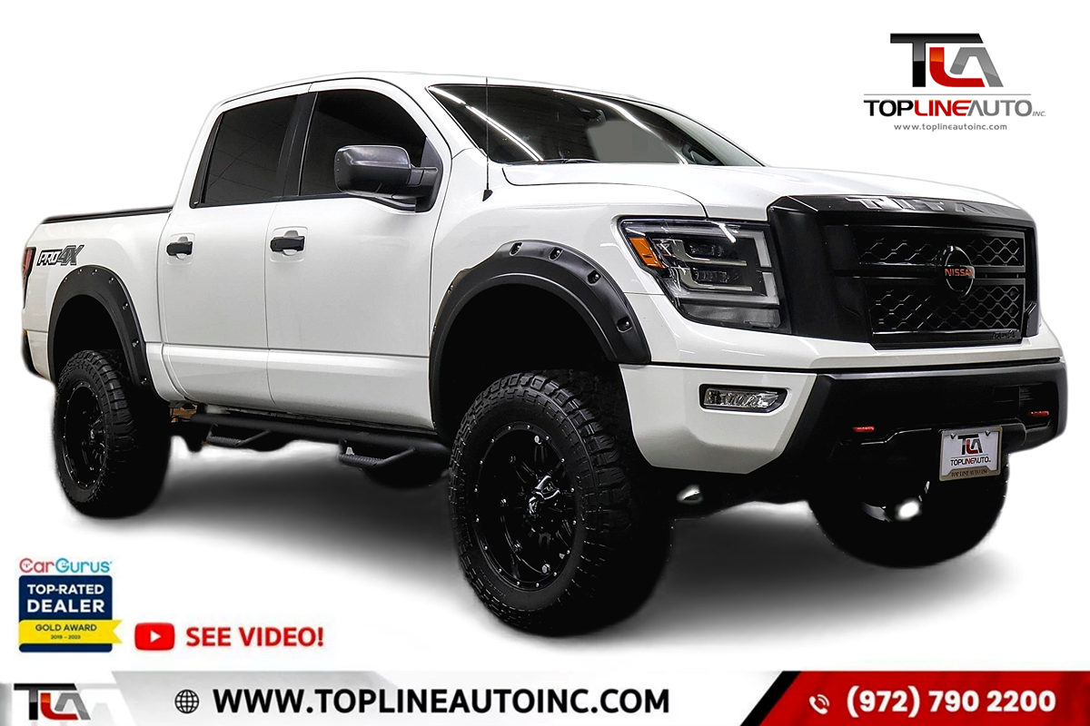 Sold 2021 Nissan Titan PRO-4X in Dallas